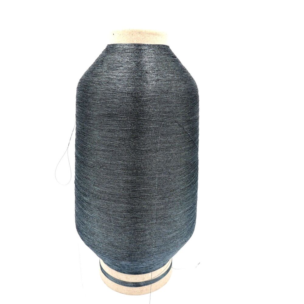 Lurex Branded Gray Gun Metal Metallic Space Gimp Thread SPMV 15025 1/100" 705grs